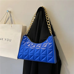 Women's Classic Leather Shoulder Bag