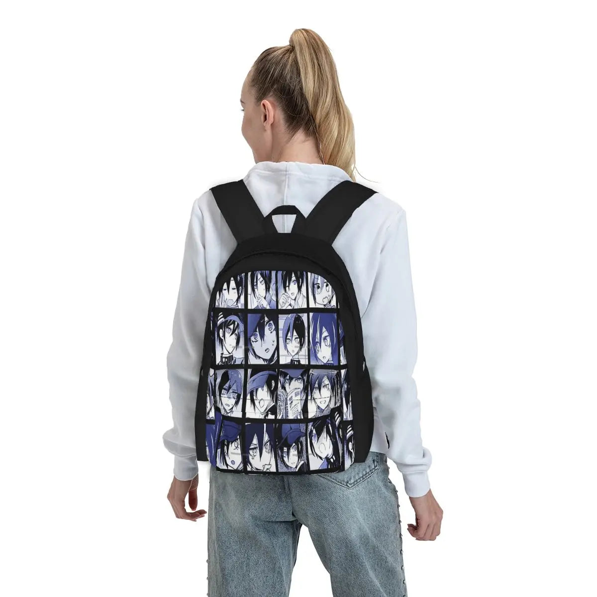 Shuichi Manga Collection Colored Backpacks For Men and Women