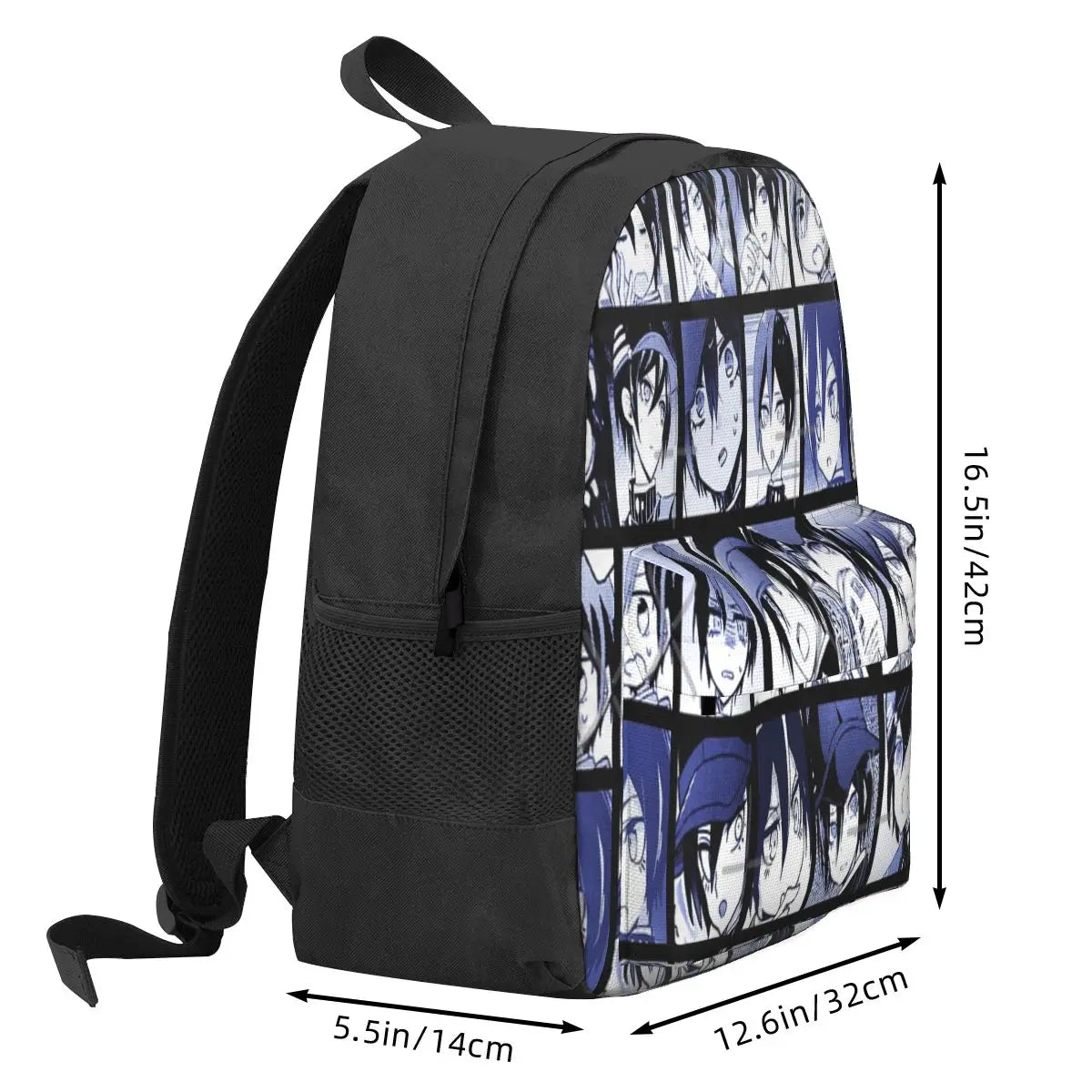 Shuichi Manga Collection Colored Backpacks For Men and Women