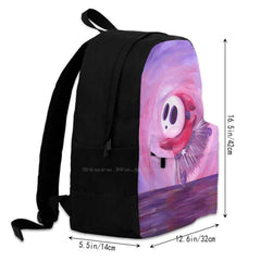 Shy Guy Ballerina Women Men Teens Laptop Travel School Bags