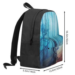 Silent Sadness Backpacks Men's and Women's Rucksack School Bag