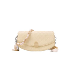 Silk Scarf Shoulder Bags Crossbody Bag For Ladies PU Cover Camera Bag