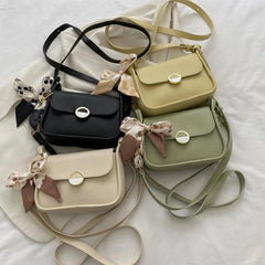 Silk Scarves Women Shoulder Bags INS Female Tote Handbags
