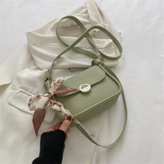 Silk Scarves Women Shoulder Bags INS Female Tote Handbags