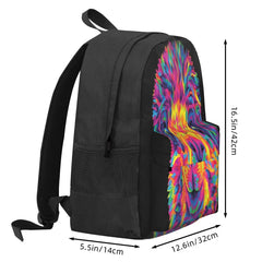 Rainbow Alpaca Backpacks Men's & Women's School Bag