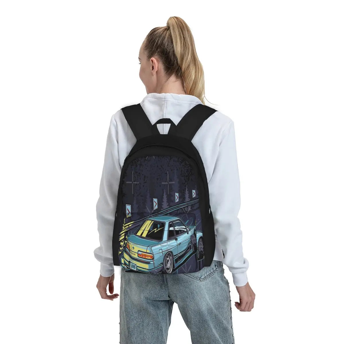 Silvia S13 Touge Drift Backpacks Men's & Women's Retro Backpacks