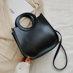 Square Handbags Women's PU Leather Shoulder Crossbody Bags