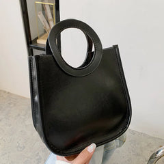 Square Handbags Women's PU Leather Shoulder Crossbody Bags