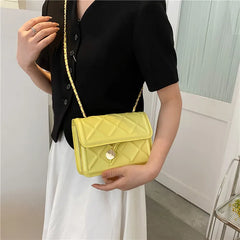 Chain Shoulder Crossbody Bag Women's Spring Square Bag