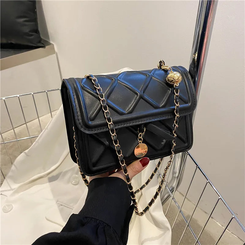Chain Shoulder Crossbody Bag Women's Spring Square Bag