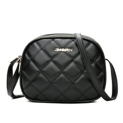 Crossbody Bag Women PU Leather Plaid Shoulder Bag Messenger Bag