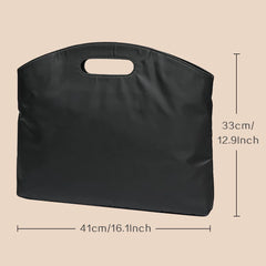 Mushroom Print Tablet Bag Briefcase Business Document Work Bag