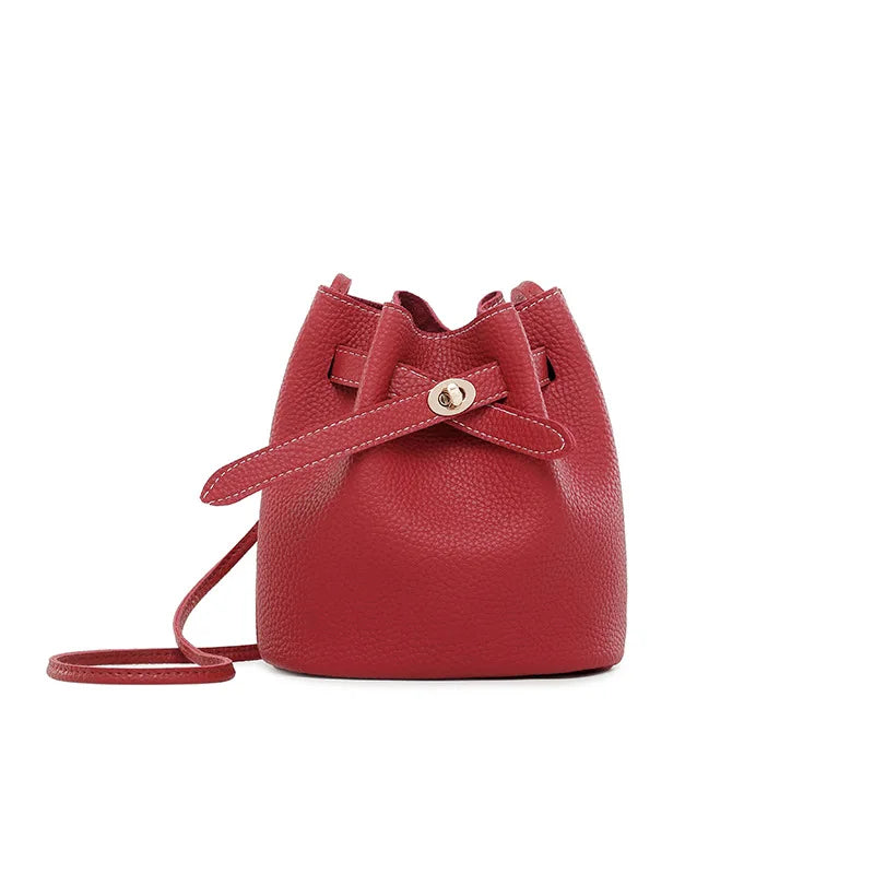 Broadband Lock Mini Bag Casual Solid Shoulder Bag Women Shopping Bags
