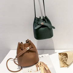 Broadband Lock Mini Bag Casual Solid Shoulder Bag Women Shopping Bags