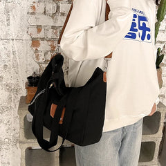 Canvas Shoulder Bag for Women Large Capacity