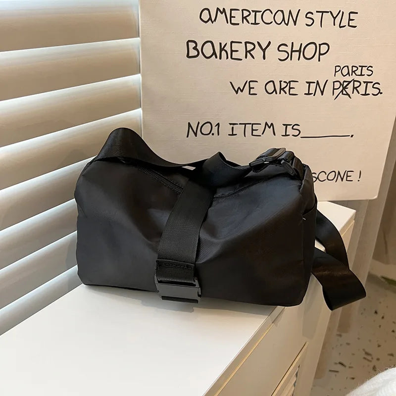 Canvas Crossbody Bag Female Underarm Bags Girl Shoulder Bag