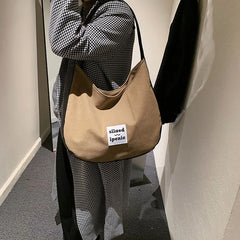 Canvas Hobo Bags for Women Casual Shoulder Bags Handbags Tote Bag