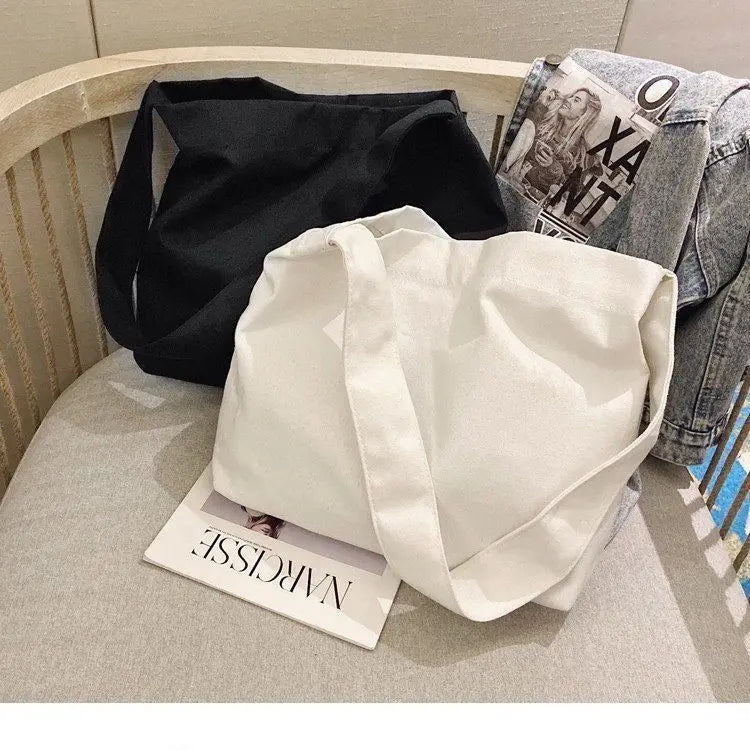 Large Women's Shoulder Bag Canvas Tote Handbag