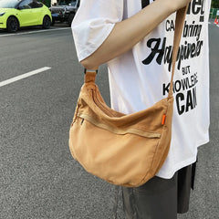 Casual Nylon Crossbody Bags for Woman Retro Literature Art