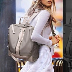Casual Outdoor Travel Waterproof Oxford Women Backpack