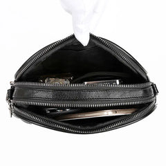 Casual Small Shoulder Bag Solid PU Leather Crossbody Packet Handbag