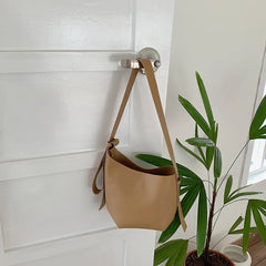 Shoulder Bucket Bag Women Pu Leather Crossbody Handbags