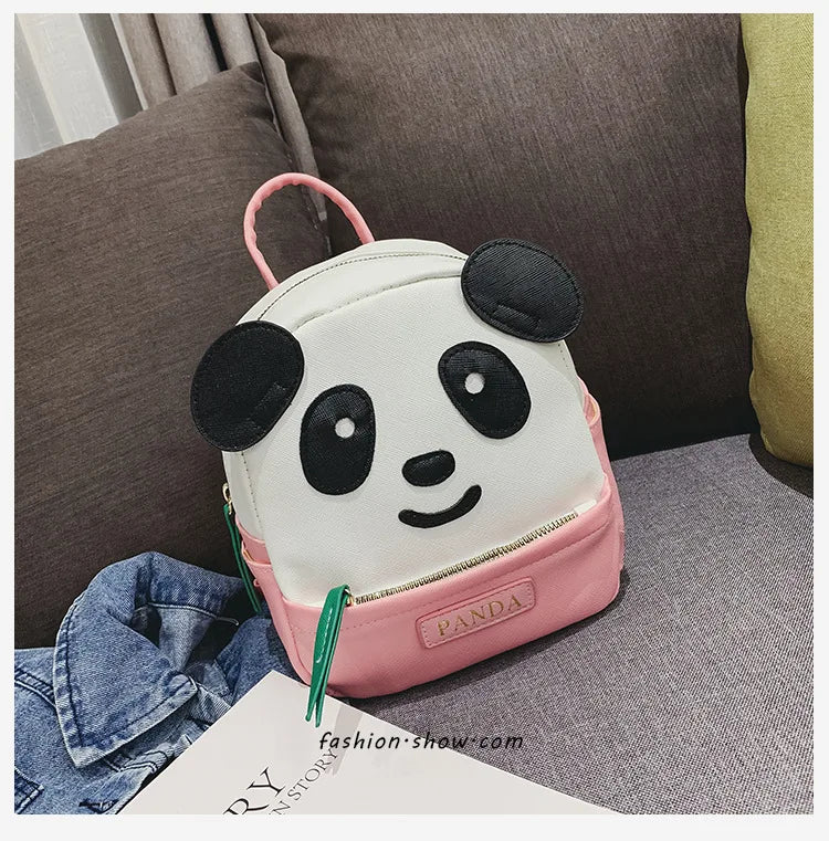 Kids Panda School Backpack for Girls Boys Age 3-7