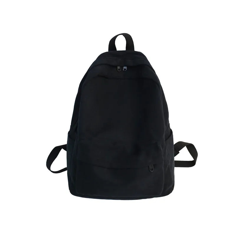 Canvas Women Backpack School Student Book Bag Travel