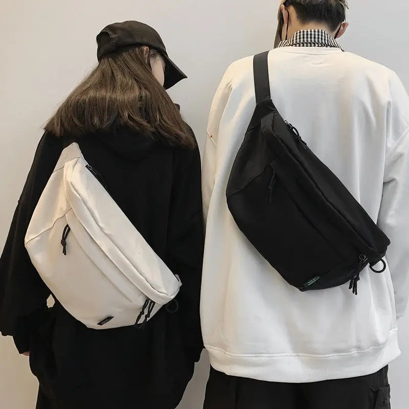 Men's Sports Crossbody Bag Large Capacity Chest Bag