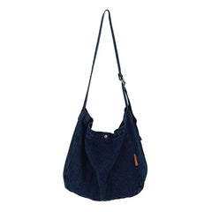 Denim Bag Female Students Shoulder Bag Large Capacity Crossbody Bag