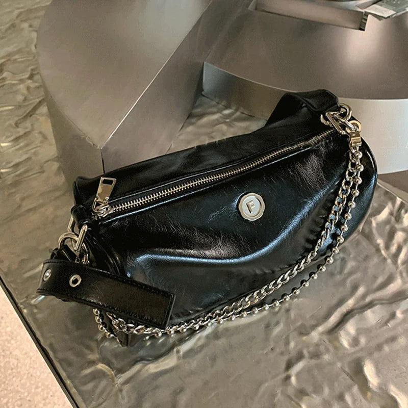Chain Pillow Bag Shoulder Messenger Bag Women Handbag