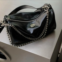 Chain Pillow Bag Shoulder Messenger Bag Women Handbag
