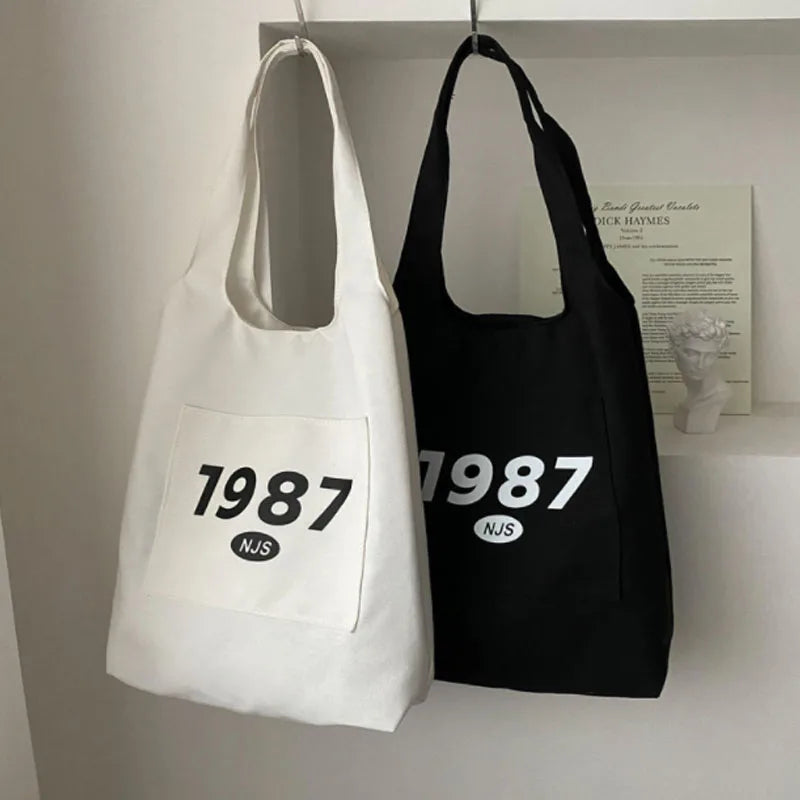 Canvas Tote Bag Large Capacity Women's Handbag