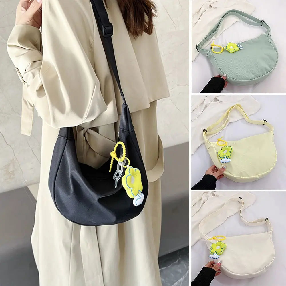 Women's Nylon Messenger Bag Small Shoulder Bags Vintage Handbags