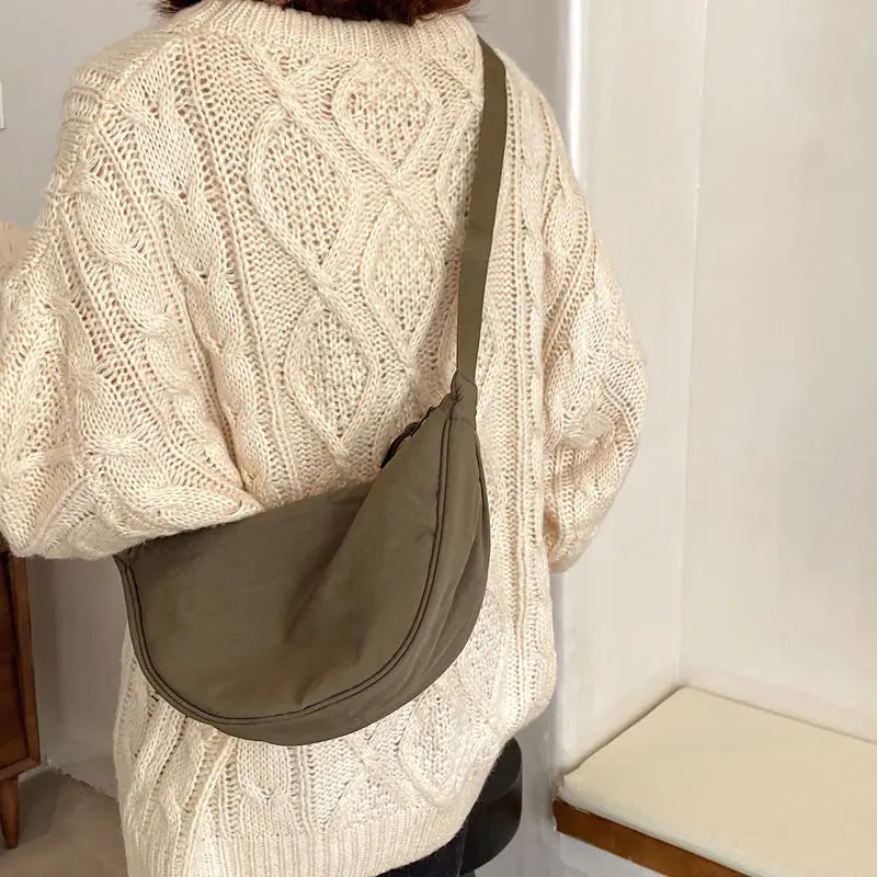 Women's Nylon Messenger Bag Small Hobos Shoulder Purse Vintage Handbags
