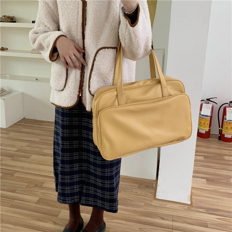 Women's Large Capacity Travel Tote Shoulder Bag
