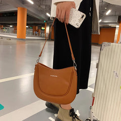 Women's Pu Leather Crossbody Shoulder Bag Tote Soft Shopper Handbag