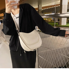 Women's Pu Leather Crossbody Shoulder Bag Tote Soft Shopper Handbag