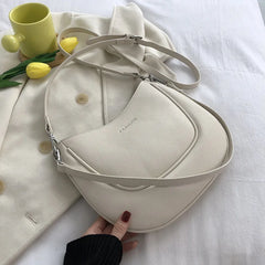 Women's Pu Leather Crossbody Shoulder Bag Tote Soft Shopper Handbag