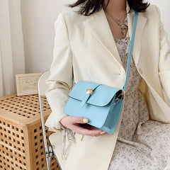High Quality Leather Shoulder Bag Women Crossbody Messenger Bag