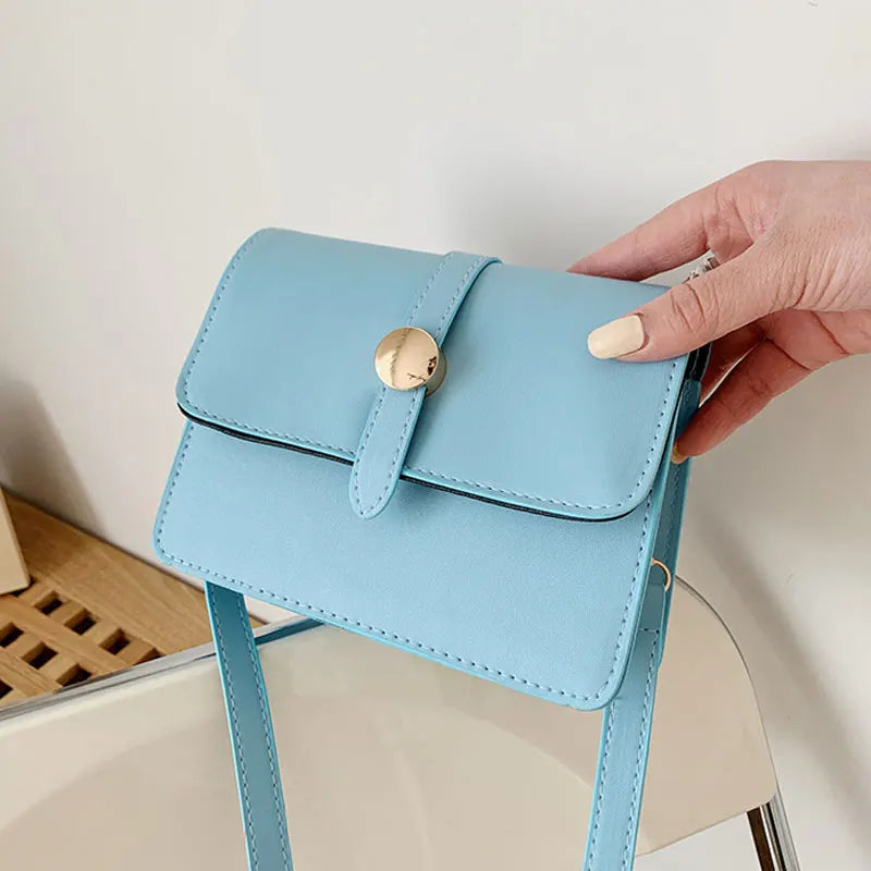 High Quality Leather Shoulder Bag Women Crossbody Messenger Bag