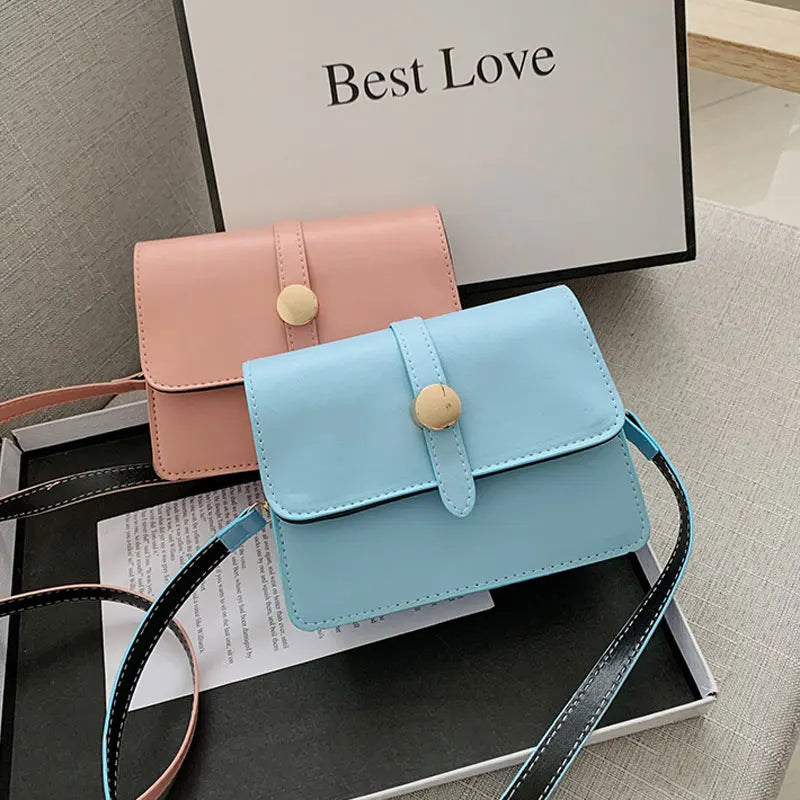 High Quality Leather Shoulder Bag Women Crossbody Messenger Bag
