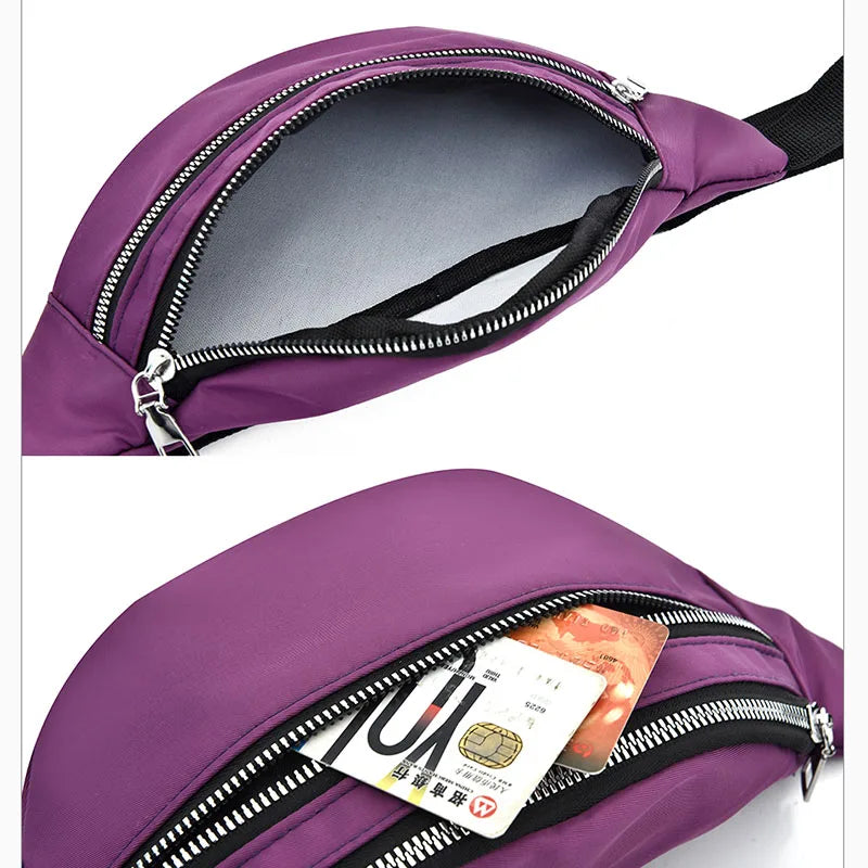 Women's Waist Bag Sport Running Hip Bag Belt Bum Bag