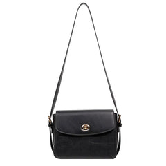 Small Square Handbag for Women PU Shoulder Bag Crossbody Purse