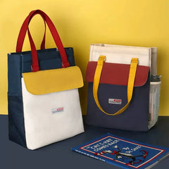 Waterproof School Book Bag A4 Bookbag for Kids, Study Bag for Hand Books