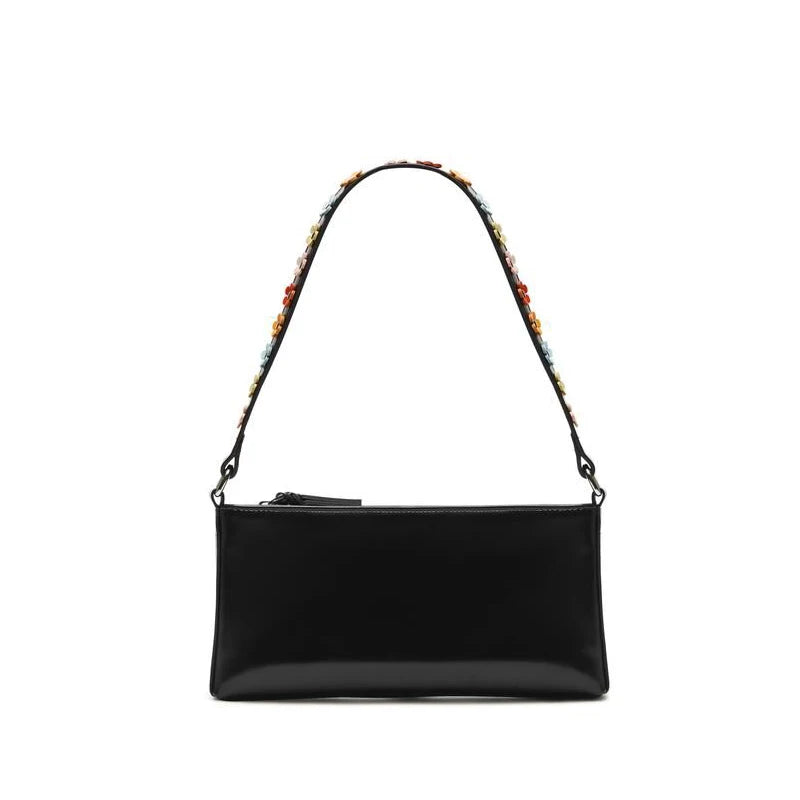 Women Armpit Bag Soft PU Leather Small Clutch Purse Shoulder Bags