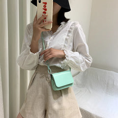 Women Square Crossbody Bags Acrylic Chain Messenger Purse Handbags