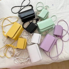 Women Square Crossbody Bags Acrylic Chain Messenger Purse Handbags