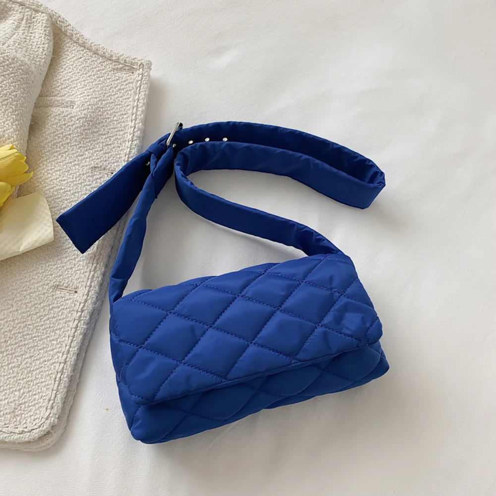 Nylon Crossbody Messenger Handbag for Travel and Shopping