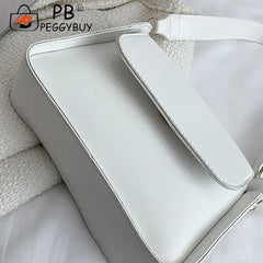 Female Square Armpit Bags Small Pure Shopping Underarm Bag